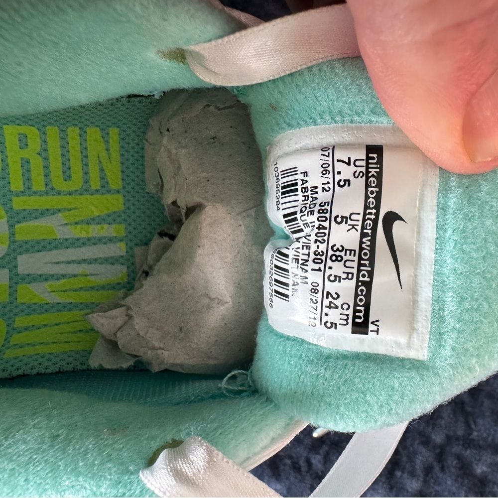 Tiffany x Nike Lunaglide + Women’s Running Shoes San Francisco Marathon 2012 NWT - Picture 8 of 8